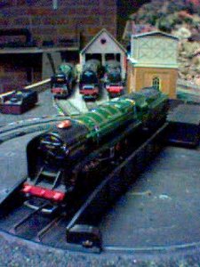 No.5 'Gandalf' sits on the Michel Delving turntable.