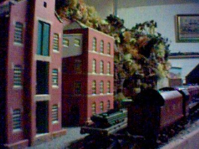 View of a factory near Michel Delving station, taken from behind the New Shed.