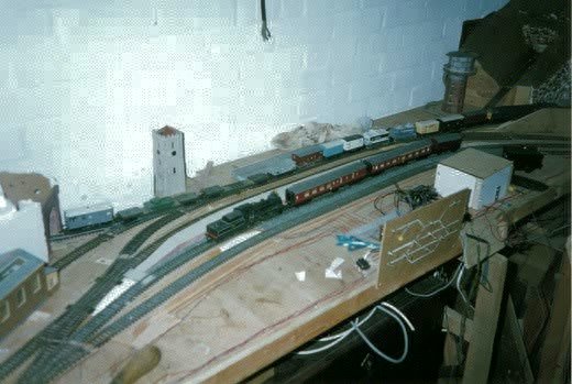 Hobbiton station prior to installation of new control panel. Tunnel mouth on left leads to Overhill. On the right is the mine and quary entrance.